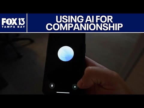 Artificial intelligence being used for companionship