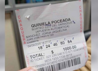 Esperan a su primer hijo y ganaron la Quiniela Poceada: se van a comprar una casa