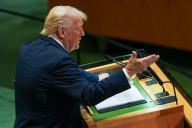 Trump brings box office and urgency to UN