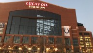 Lucas Oil Stadium roof open for Colts vs Dolphins Indianapolis weather