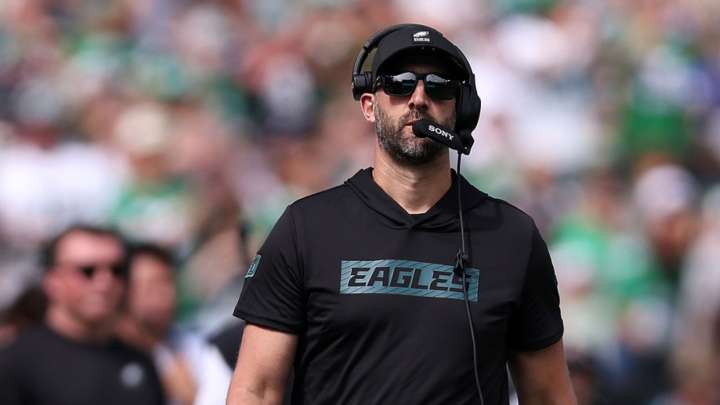 Eagles' Sirianni shoots down coaching conspiracy theory