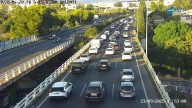 Un accidente provoca grandes retenciones en la Vía de Cintura de Palma