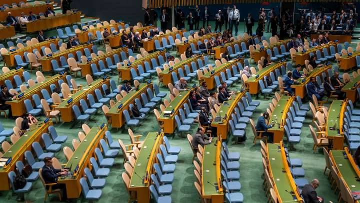 VÍDEO: La mayoría de delegaciones se ausentan de la Asamblea General de la ONU durante el discurso de Netanyahu a modo de protesta