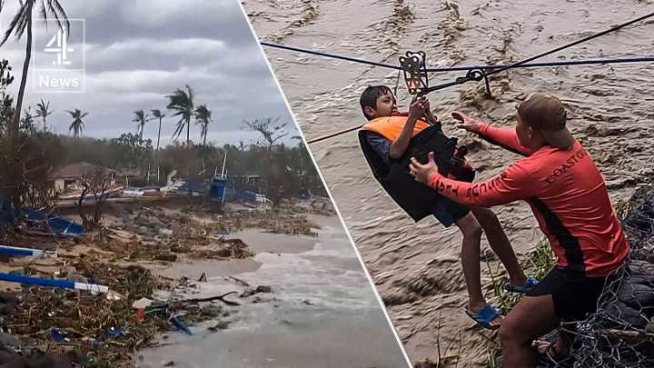 Typhoon Ragasa heads to Hong Kong and China after tearing through Philippines