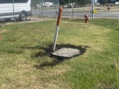 Utility box fire in Strafford on Old Route 66 put out