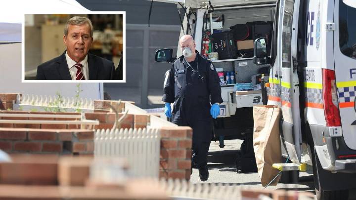 Police Minister Reece Whitby backs WA Police secrecy over days long crime scene at Attadale unit