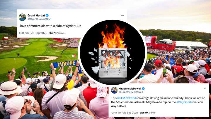 Social Media Erupts Over Quality Of Ryder Cup TV Coverage
