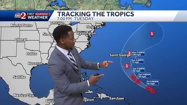 Tropical Storm Gabrielle Likely To Intensify to a CAT