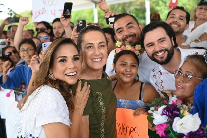 Gobernadora destaca principios e ideales de la presidenta Sheinbaum 