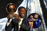 Fue su compañero en Barcelona: la reacción de Arturo Vidal por el Balón de Oro que ganó Ousmane Dembélé