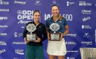 Guadalajara Open: La mexicana Giuliana Olmos deja escapar el título en dobles y se consuma su sueño de ganar en casa