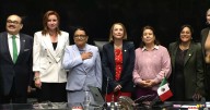 Rosa Icela Rodríguez rinde cuentas en el Senado por el Primer Informe de Gobierno