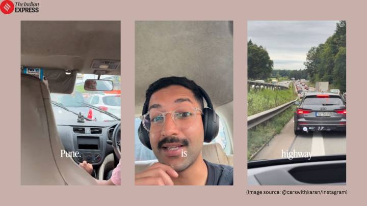 Stuck in Pune traffic, man compares Indian and German drivers, sparks civic sense debate: ‘We are 200 years behind foreign countries’