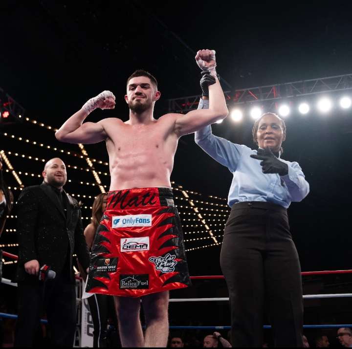 Undefeated Staten Island boxer, Reshat Mati, returns to ring after year