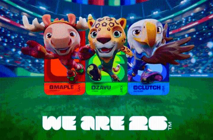 Se conocieron cuáles serán las mascotas del Mundial de fútbol 2026: cómo se llaman