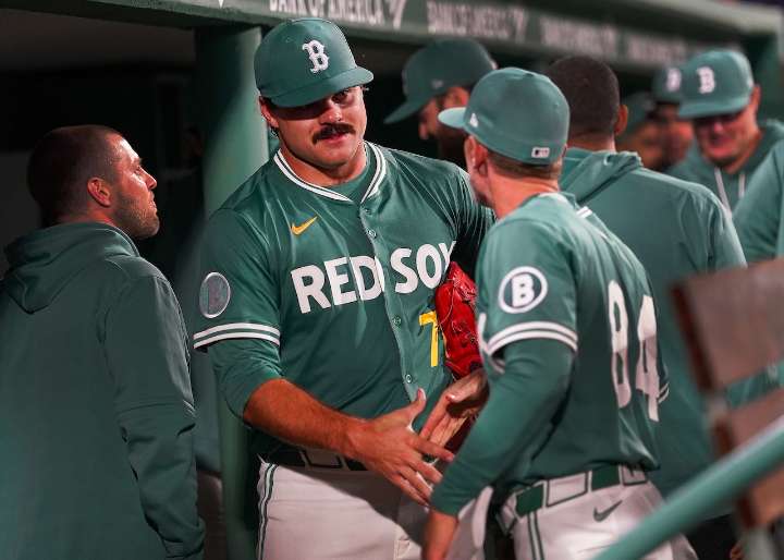 Why rookie Payton Tolle is embracing being ‘star-struck’ in Red Sox clubhouse filled with stars
