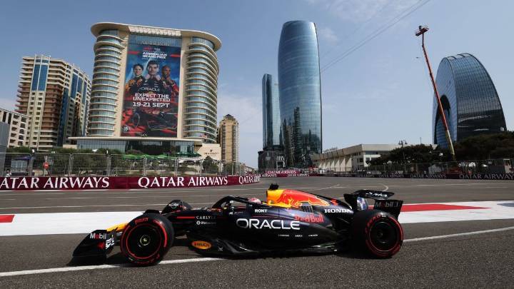 Verstappen gana de punta a punta GP de Azerbaiyán; Piastri abandona