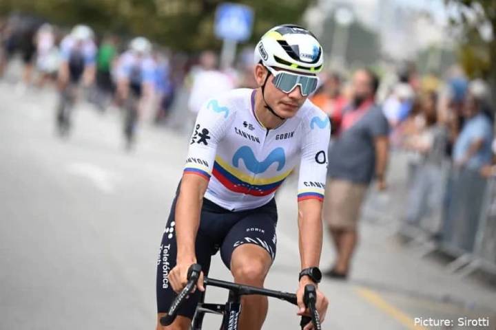 Orluis Aular vuelve a brillar en la Vuelta a España con podio incluido