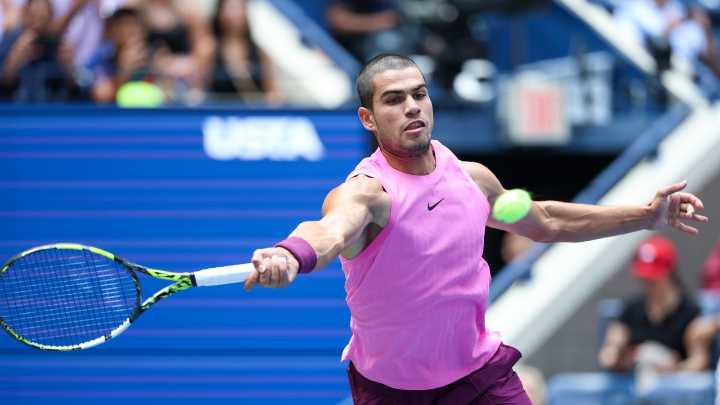 La llamativa reacción de Alcaraz al conocer su rival en cuartos del US Open: "Lo paso mal contra él"