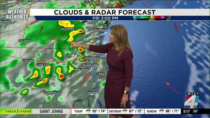 Warm and rainy Friday before fall temperatures return for the weekend
