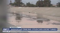 Underground crime ring: Stolen cars in secret tunnels