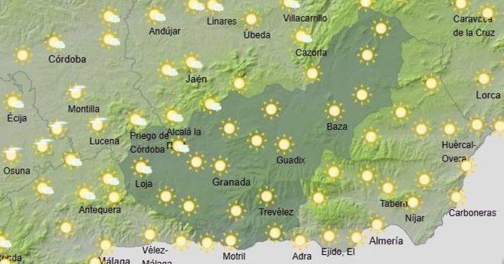 Tiempo Granada | La provincia registra la temperatura mínima más baja de Andalucía este miércoles