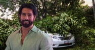 ‘Por algo hicimos tiempo’: Árbol aplasta auto de Arturo Carmona antes de subirse