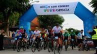 1.000 ciclistas pedalean contra el cáncer infantil en la BTT Aspanoa