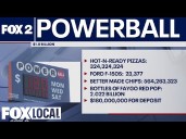 Woman killed in head on collision, man has unique scoreboard, Powerball jackpot in Michigan terms &