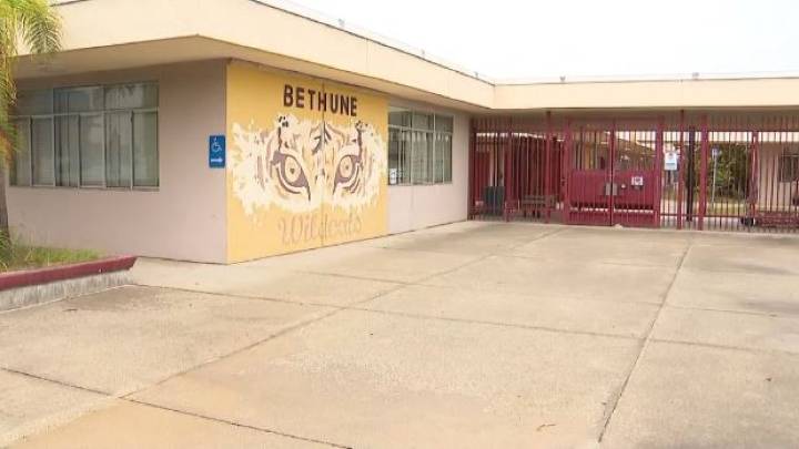 Families fight to keep sixth through eighth grades in Bethune