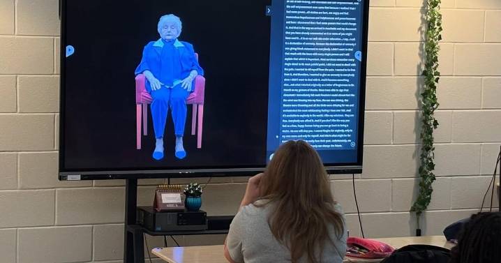 AI bridges past and present at Abbeville High