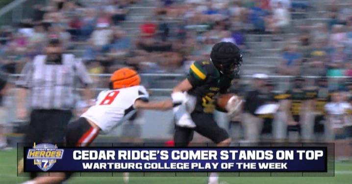 Friday Night Heroes Play of the Week September 19