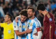 Argentina goleó a Venezuela en el último partido oficial de Messi en el país: fue 3 a 0 con doblete de Leo