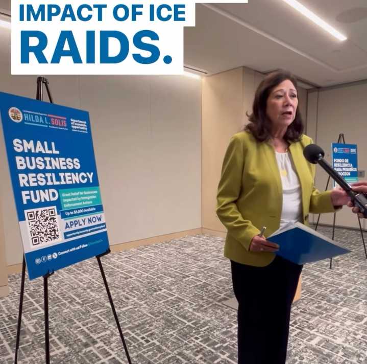 LACo Supervisor Solis Announces Financial Support Program for Businesses Impacted by ICE Raids