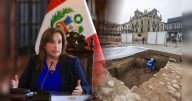Paralizan excavaciones arqueológicas cercanas a Despacho Presidencial por comprometer la seguridad de Dina Boluarte