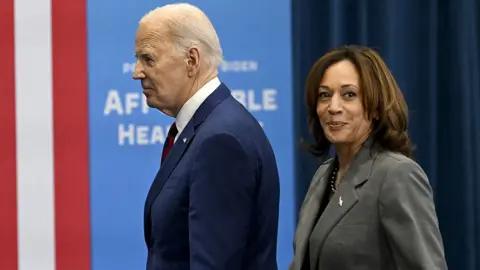 Kamala Harris calificó de “imprudente” a Biden por buscar reelección