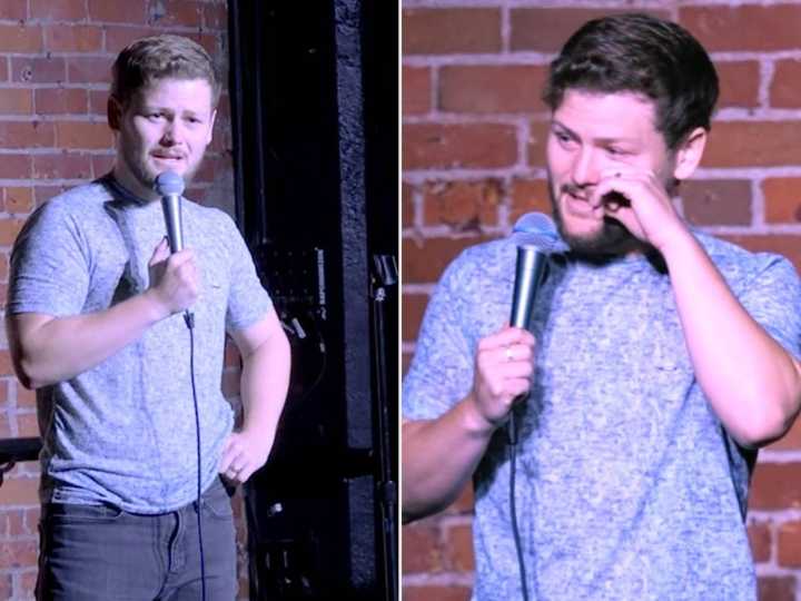 Drew Lynch rompe en llanto cuando el público salva la vida de un hombre que sufrió un paro cardiaco en pleno show: mira el video
