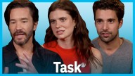 'Task' Stars Tom Pelphrey, Alison Oliver and More Open Up About Tackling the Delco Accent for the HBO Drama (Exclusive)