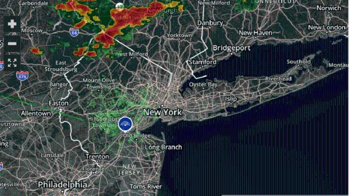 Radar en vivo: posibles tormentas se dirigen a Nueva York