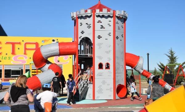 Rawson ya disfruta de la plaza “Parque Rawson”