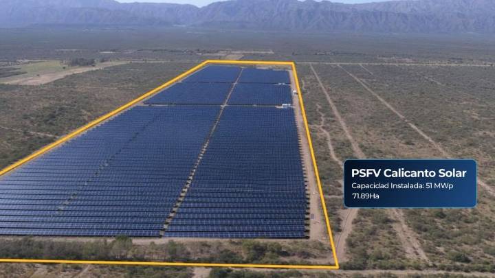 El dueño de Iberte empezó a construir su primer parque solar en San Luis