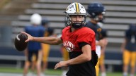 On the football field, Saline's Tommy Carr is nobody's little brother