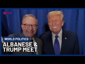 PM Anthony Albanese & President Trump Finally Meet as Trump Sparks Global Concern