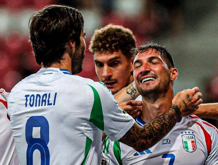 Italia sufrió para vencer a Israel 5