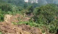 Alertan por deslizamiento de tierra en Loma San Juan, Jalapa de Diaz, #Oaxaca, por lluvias; sin víctimas ni daños