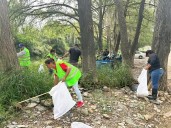 Realiza Santiago jornada de limpieza en el río La Chueca
