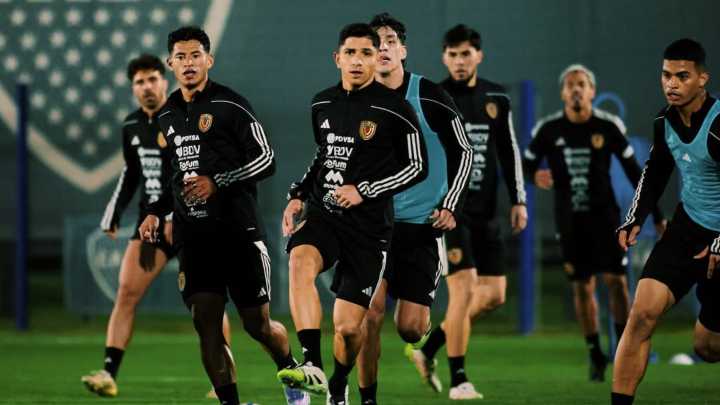 La Vinotinto arrancó su primer entrenamiento en Buenos Aires de cara al encuentro del próximo 4 de septiembre