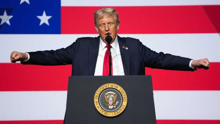 Trump threatens top brass at high-stakes military summit: Live