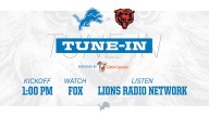 Lions vs. Bears: How to watch, listen and follow