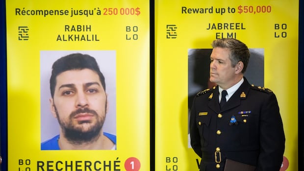RCMP to hold news conference on escaped B.C. fugitive Rabih Alkhalil